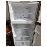 18 cf Top Freezer Refrigerator-Stainless Look-E*Star-Garage Ready