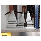 (10) Bonderized Steel Downspout Conductor Head with Drop