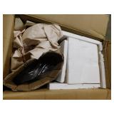 Millennium Lighting 1221-RBZ Oxford One-Light Sconce w/ Turinian Scavo Glass in Rubbed Bronze