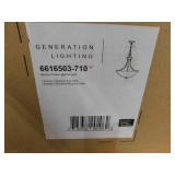 Geary 3-Light Burnt Sienna Pendant