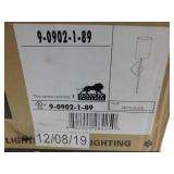 Destin 6 in. W x 22 in. H 1-Light Matte Black Wall Sconce with White Opal Glass Cylindrical Shade