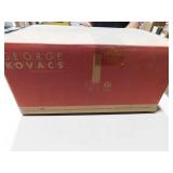 Kovacs Saber II 12" Tall LED Wall Sconce with Etched White Glass Shade