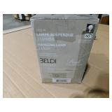 BELDI Peak one Light Nickel Pendant Ceiling Light