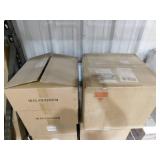 (14) LBL Lighting Perret 14 in. W 20-Watt Satin Nickel Dimmable LED FM1042SCLED930