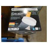 (4) Flexinstall Cove 10 in. White Integrated LED Recessed Ceiling Light with 5CCT Plus DuoBright