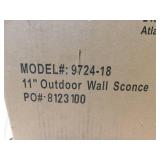 11-inch outdoor wall sconce finished in burnished antique copper.Key Specifications & Features