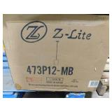 (2) Z-Lite 1 Light Pendant