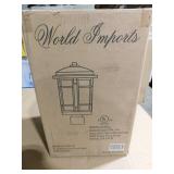 World Imports 9-inch Outdoor LED Post Light (Model 9702-21)