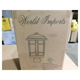 World Imports 9-inch Outdoor LED Post Light (Model 9702-21)