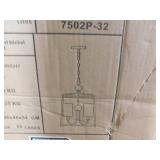 Wagner 4-Light Polished Nickel Pendant