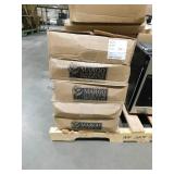 12 in. x 12 in. White Stone Mosaic Pebble Floor and Wall Tile (25 sq. ft.)