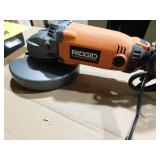 Shop RIDGID 15 Amp Corded 7 in. Twist Handle Angle Grinder