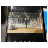 (10) Shop PEAK Aluminum Railing 42 in. H x 6 in. W Aluminum Deck Railing Clear Glass Panel Kit