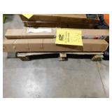 Flexi-Pro 48 in. x 2.25 in. x 1.75 in. Black PVC Paver Edging - 24 ft. (6-Pieces of 48 in.) Pro Grade with 24-Spikes