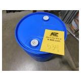 55 Gal. Blue Industrial Plastic Drum
