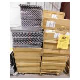 Reversible Dark Walnut/Black Faux Wood 24 in. x 24 in. x 0.47 in. Foam Mats (80 pieces=320 sq ft)