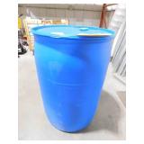 55 Gal. Blue Industrial Plastic Drum