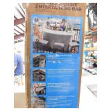 Backyard Oasis Resin Plastic Outdoor Bar