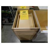 Recessed Panel 18 in. W x 24 in. D x 34.5 in. H Assembled Base Kitchen Cabinet in Unfinished
