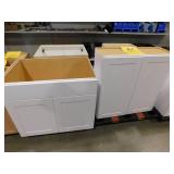 Lot of 4 Hampton Bay Cabinets