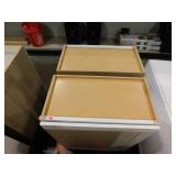 Lot of 4 Hampton Bay Cabinets
