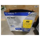 24 in. x 24 in. x 29 in. 50 Gal. Plastic Flo-Well Stormwater Dry Well System Catch Basin Kit, 3 Side Panels and 1 Cover