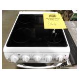 20 in. 2.3 cu. ft. 4 Burner Elements Slide-In Electric Range in White