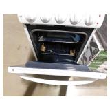 20 in. 2.3 cu. ft. 4 Burner Elements Slide-In Electric Range in White