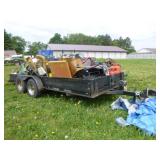 1982 Homemade Trail with Garden Trailer and All Contents