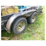 1982 Homemade Trail with Garden Trailer and All Contents