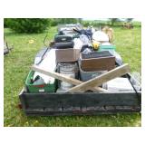 1982 Homemade Trail with Garden Trailer and All Contents