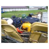 1982 Homemade Trail with Garden Trailer and All Contents