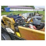 1982 Homemade Trail with Garden Trailer and All Contents