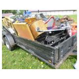 1982 Homemade Trail with Garden Trailer and All Contents
