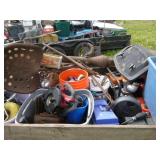1982 Homemade Trail with Garden Trailer and All Contents