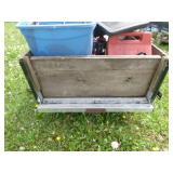 1982 Homemade Trail with Garden Trailer and All Contents