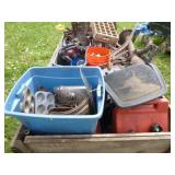 1982 Homemade Trail with Garden Trailer and All Contents