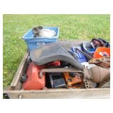 1982 Homemade Trail with Garden Trailer and All Contents