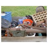 1982 Homemade Trail with Garden Trailer and All Contents