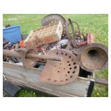 1982 Homemade Trail with Garden Trailer and All Contents