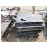 6 Heavy Duty Plastic Pallets