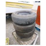 4 Kumho Tires on Rims