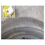 4 Kumho Tires on Rims