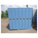 3 Units of 7 Elementary School Lockers