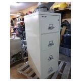Fire King 25 4-Drawer Fire Proof File Cabinet