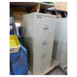 Fire King 25 4-Drawer Fire Proof File Cabinet