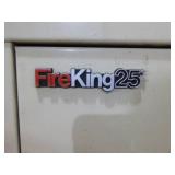 Fire King 25 4-Drawer Fire Proof File Cabinet