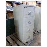 Fire King 25 4-Drawer Fire Proof File Cabinet