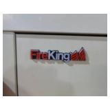 Fire King 25 4-Drawer Fire Proof File Cabinet