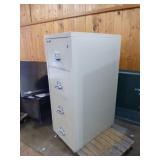 Fire King 25 4-Drawer Fire Proof File Cabinet